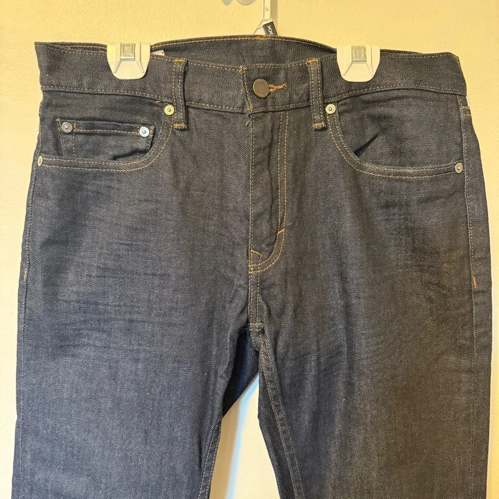 Banana Republic Men's Slim Straight Dark Blue Jeans Size 30x30 EUC